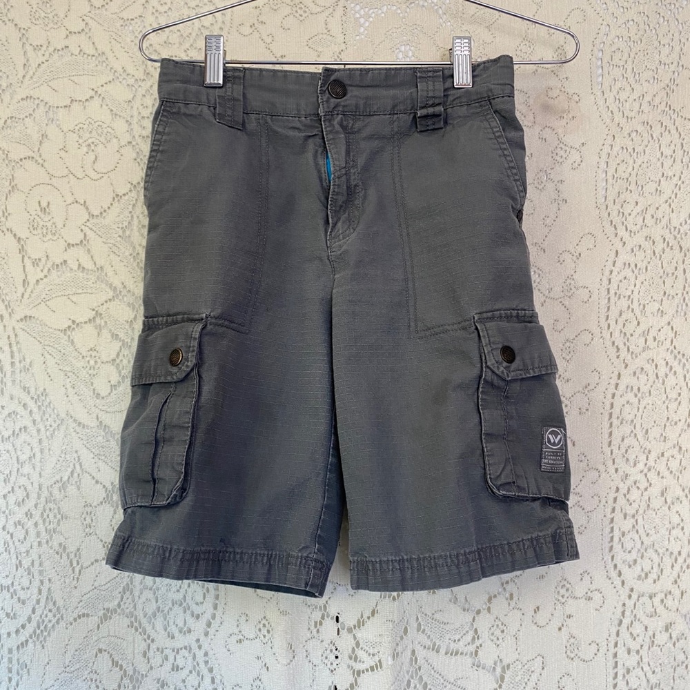 Shawn White Boys Gray Shorts